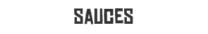 Sauces